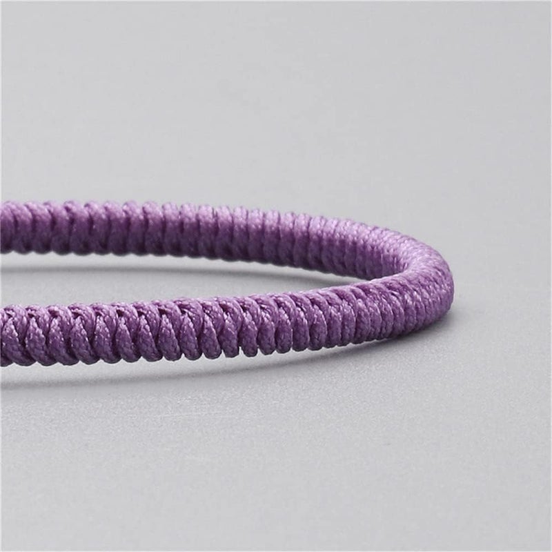 kelistom Handmade String Bracelet for Women Men Simple Red Black Braided Adjustable Charm Bracelets Minimalist Jewelry - Image 5